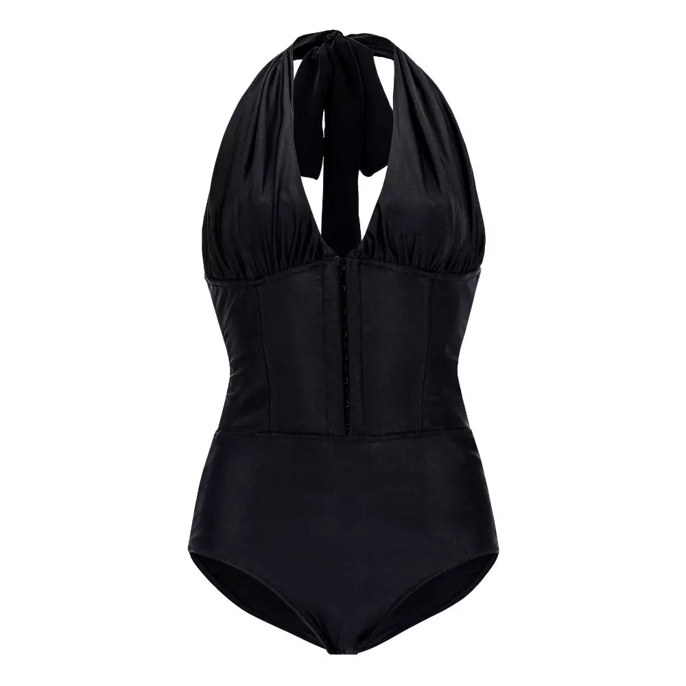 Yollanda – Hourglass Effect - One-piece corset swimsuit - Sahra.Nko